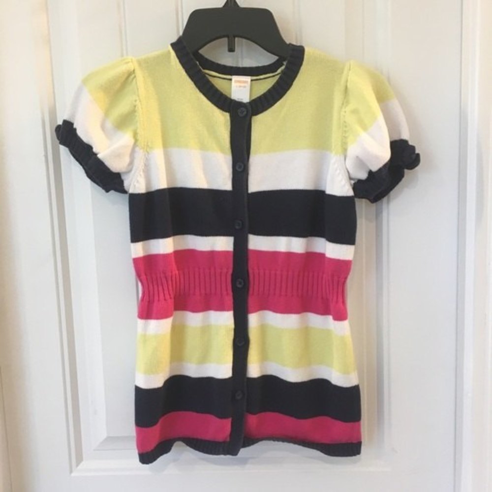 Gymboree size 10-12 short sleeve sweater